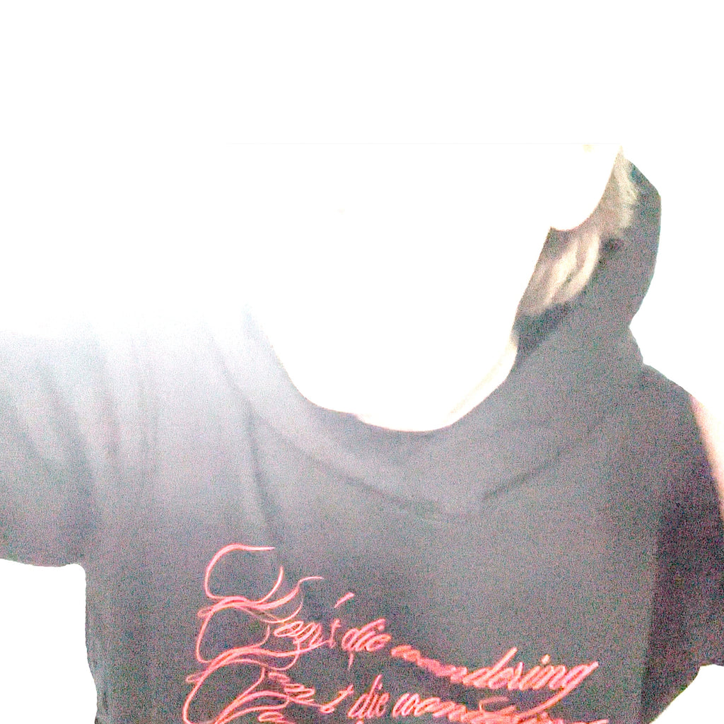 don't die wondering. hoodie