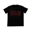 don't die wondering. t-shirt